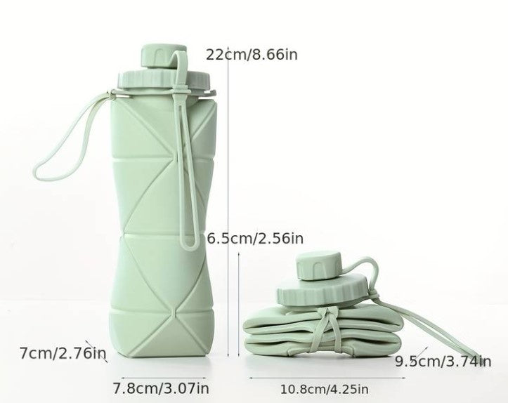 Folding Silicone Water Bottle